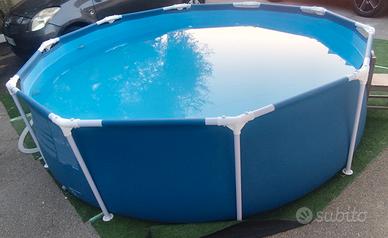 Piscina con motore a cartuccia 3,05 x 76 h