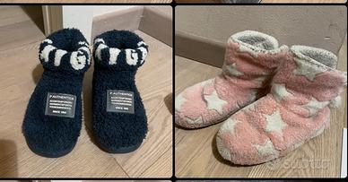 Pantofole a stivaletto nr 35 e 36/37