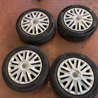 4  GOMME TERMICHE piu' CERCHI VOLKSWAGEN