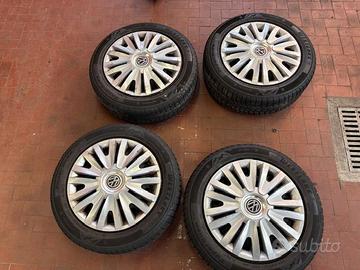4  GOMME TERMICHE piu' CERCHI VOLKSWAGEN