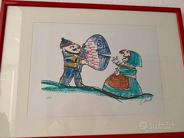 Serigrafia di Luzzati