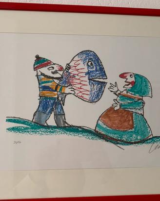 Serigrafia di Luzzati