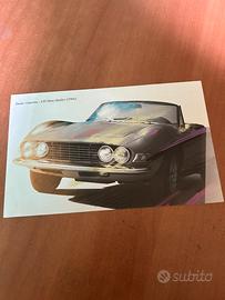 Stampa Fiat 135 Dino spider 1966 D.Giacosa