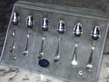 Cucchiaini da caffè argento 800/1000