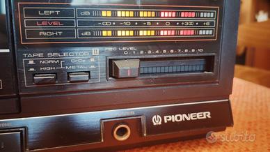 Ampli + cassette + CD Pioneer 