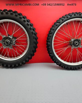 CERCHI CERCHIO HUSQVARNA WRE 125 2004 2005 SM 2003