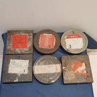 6X Pellicole Film Originali Cinema 36mm Con Box