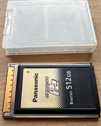 Panasonic P2 512gb Card per Varicam LT