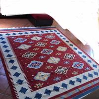 Tappeto persiano kilim originale fatto a man 2x2.5