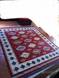 Tappeto persiano kilim originale fatto a man 2x2.5