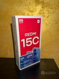 Xiaomi Redmi 15C 128GB Black Nuovo Sigillato