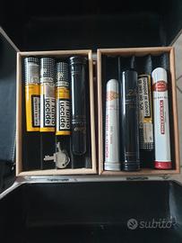 Valigetta portasigari e/o portatrucco in alluminio