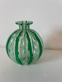 Vaso Vetro di Murano Vintage - altezza 11cm