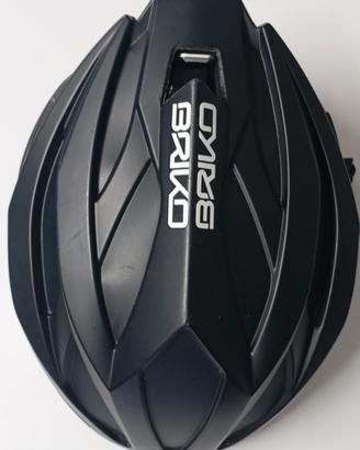 Casco bici nero Briko tg M