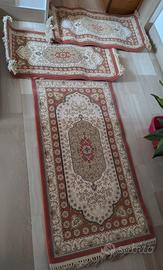 Set 3 pezzi tappeti scendiletto SAGA