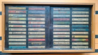 48 audiocassette Zecchino d'oro e canti di Natale 