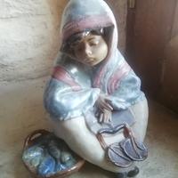 scultura 'fish vendor', LLADRO