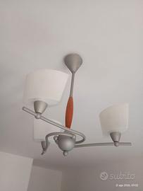 Lampadario e due applique