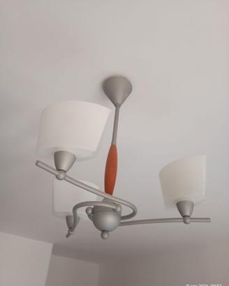 Lampadario e due applique