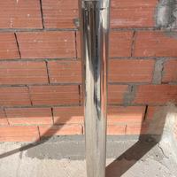 Tubi in acciaio per stufe  inserti pellet /legna