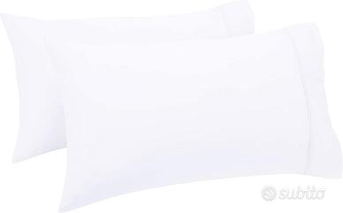 - Federe a 400 Fili, Set Di 2, 50 X 80 Cm - Bianco