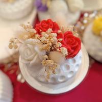 mini bouquet fiori cera- bomboniera