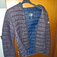 giubbetto cento grammi uomo blu mezza stagione