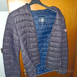 giubbetto cento grammi uomo blu mezza stagione