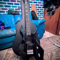 BASSO Harley Benton WB-20BK Heavy Metal CUSTOM