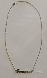 Collana con nome da Donna in acciaio