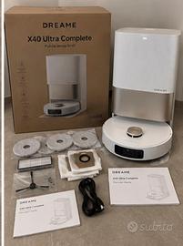 Dreame X40 Ultra Complete+Scatola e Fattura