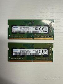 2x RAM Samsung 4GB DDR4 2666MHz SO-DIMM – 8GB