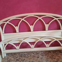 camera da letto laccata bianca