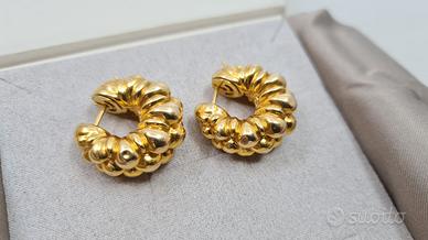 Orecchini Chimento in Oro Giallo 18 kt