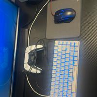 playstation 5 tastiera meccanica e mouse trust