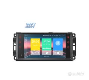 RADIO GPS ANDROID 13 PER JEEP WRANGLER 07-12, GRAN