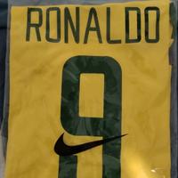 2 Maglie t:L Ronaldo fenomeno mondiali 2002 brasil