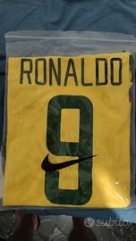 2 Maglie t:L Ronaldo fenomeno mondiali 2002 brasil