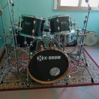 Batteria acustica X-DRUM