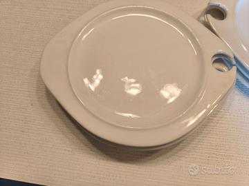 7 piatti con portabicchiere Happy party by Tognana