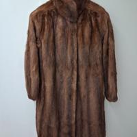 Cappotto Lungo in Visone Naturale