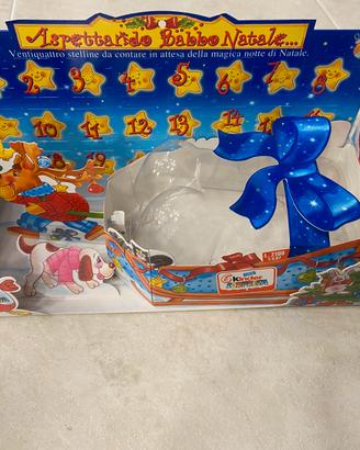 Gadget kinder slitta natale - calendario avvento