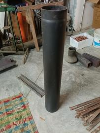 tubi stufa metallo diam 150*1000