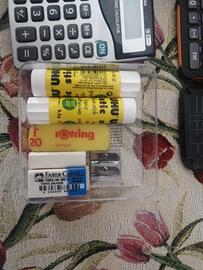 Calcolatrici, agenda elettronica e cancelleria