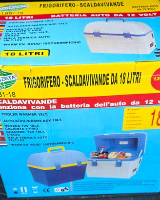 frigorifero portatile scaldavivande 18 litri