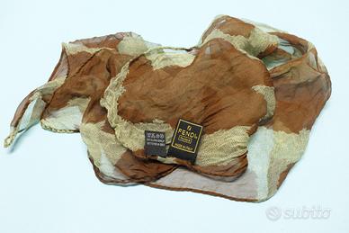 Foulard FENDI FF originale seta silk maculato