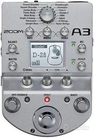 ZOOM A3 Preampli Chitarra Acustica