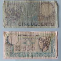 BANCONOTE DA 500 LIRE