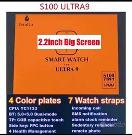 smartwatch 7 cinturini 