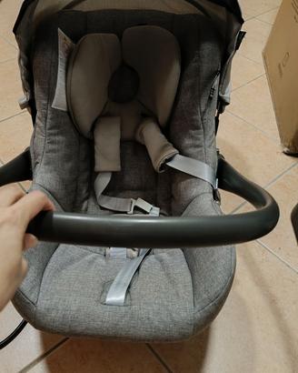 Trio inglesina con accessori + base per auto